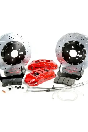 Baer Brakes 4301392S-1 Baer Brakes 15" Extreme+ Front Brake Kit, Silver, Slot Handmade