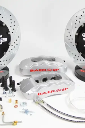 Baer Brakes 4142033S Baer Brakes 14" Pro+ Rear Brake Kit - Silver Warranty Included