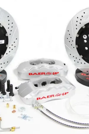 Baer Brakes 4301534S Baer Brakes 14" Pro+ Front Brake Kit - Silver Top Rated
