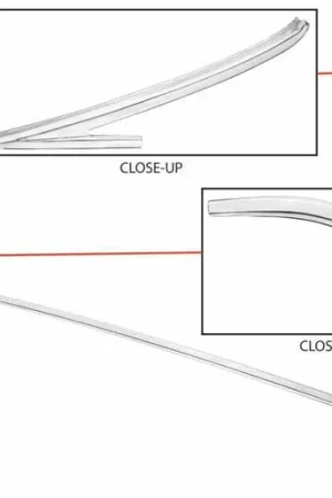 Vinyl Top Moldings for 1968-1969 Chevrolet Chevelle 7 pieces Set Same Day Shipping