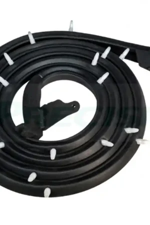 Secure Checkout Door Rubber Weatherstrip Seal, Right Hand for 1963-1964 GM Car 4-Door Hardtop