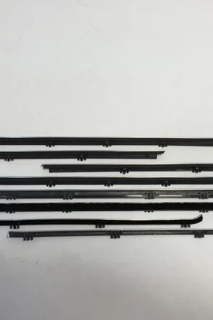 Last Chance Window Sweeps Felt Kit for Buick Skylark 1965 2DR Sedan OEM 8Pc Inner Outer