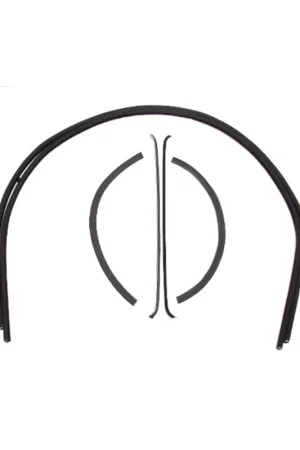 Brand New Window Sweeps Felt Kit Left and Right Hand 6-Piece for 1947-1950 Chevrolet/GMC