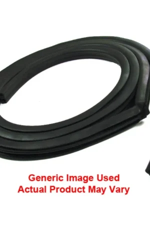 Price Cut Door Rubber Weatherstrip Seal Left and Right Hand 2pc for 84-96 Cherokee/Comanch