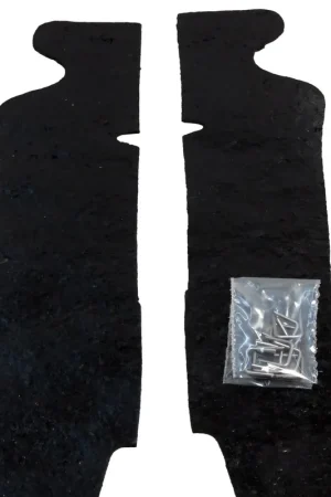 Fender Dust Splash Shield for Chevrolet Full Size 1963 2/4DR 2pc Rubber USA Made New Arrival