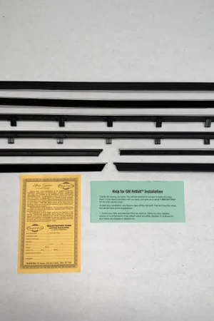 Hot Picks Window Sweeps Felt Kit for 1961 Pontiac Bonneville 2 Door Convertible OEM