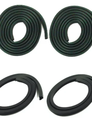 Door Rubber Weatherstrip Seal, Left and Right Hand for 60-61 Chevrolet C/K Picku Flash Sale
