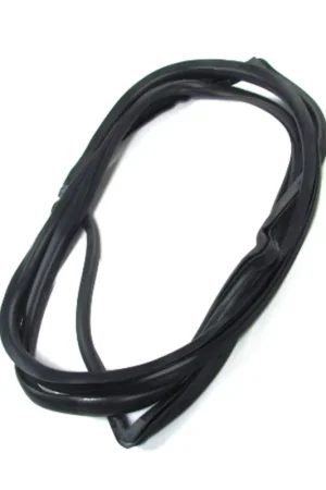 Last Chance Rear Window Weatherstrip Seal, w/Trim Groove|Steel Trim for 59-60 El Camino
