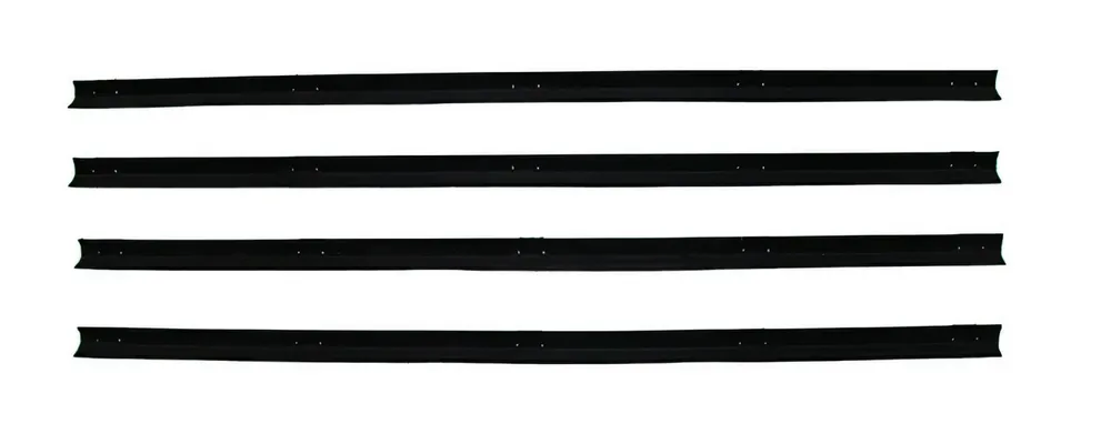 Fan Favorite Window Sweeps Weatherstrip for 1973-79 Dodge Truck Black Front Left Right 4 pcs