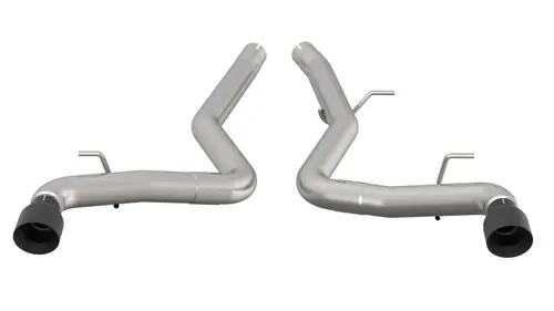 In Demand Kooks 2020 Toyota Supra 3in SS Muffler Delete Axle Back Exhaust w/Black Tips