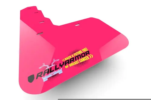 Rally Armor 2022-2025 VW Golf GTI & R Pink Mud Flap BCE Logo Hot Picks