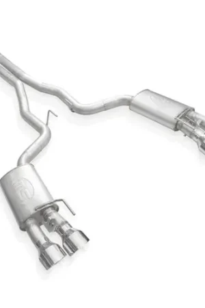Stainless Works 2020-2022 Ford GT500 Legend Catback X-Pipe Exhaust Factory Connect - Polished Tips Direct From Factory
