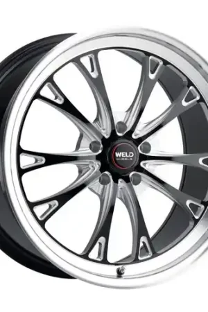 WELD Belmont Street Black Wheel C6 C7 Z06 Corvette 18x12 | 5x120.65 BC (5x4.75) | +50 Offset | 8.5 Backspacing - S11382062P50 Premium