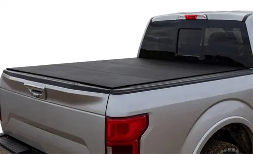 Access LOMAX Tri-Fold Tonneau Bed Cover Cover Black Urethane for 2004-2025 Ford F-150 (2010-2025 Ford Raptor) - 5ft 6in Bed - B3010019 New Arrival
