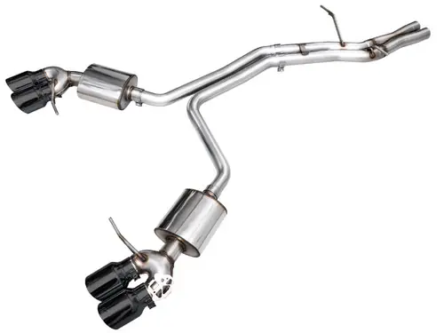 AWE Tuning 2019-2021 Porsche Macan 3.0T/2.9TT Touring Edition Catback Exhaust w/ Diamond Black Tips Genuine