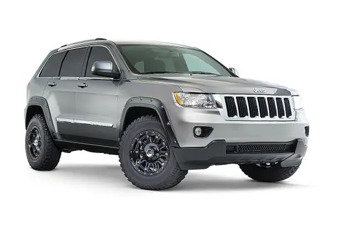 Holiday Sale Bushwacker 11-18 Jeep Grand Cherokee Pocket Style Flares 4pc Does Not Fit SRT8 - Black #10927-02