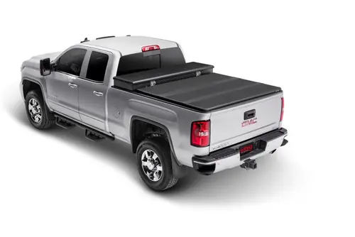 Genuine Extang 2022-2025 Toyota Tundra 6ft 7in Bed (w/ or w/o Rail System) Solid Fold 2.0 Toolbox