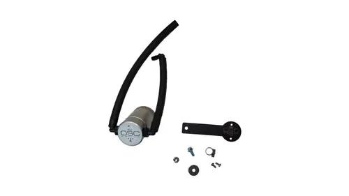 J&L 2022-2025 Nissan Frontier 3.8L V6 Passenger Side Oil Separator 3.0 - Clear Anodized - 3113P-C Top Rated