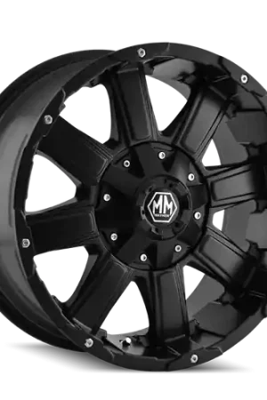 Limited Edition Mayhem 8030 Chaos 20x9 / 6x135 BP / -12mm Offset / 106mm Hub Matte Black Wheel