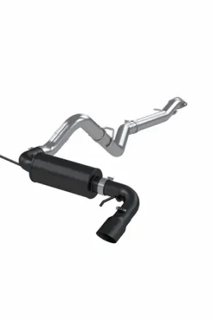 MBRP 3" Cat-Back Exhaust System (Single Rear) Black Coated Aluminized Steel for 2021-2024 Ford Bronco 2.3L / 2.7L EcoBoost (2-DR / 4-DR) - S5235BLK Hot Picks