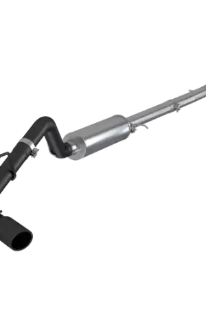 Limited Edition MBRP 3" Passenger Side Exit Cat-Back Exhaust Black Coated for 2019-2024 Ford Ranger EcoBoost 2.3L #S5227BLK