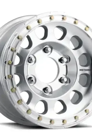 Same Day Shipping Method Race Wheels | MR103 Beadlock | RAW MACHINED | 17x9 | -12 Offset | 4.5 Backspacing | 6x5.5 (6x139.7) | MR10379060312BR