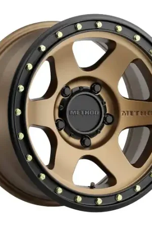 Fresh Stock Method Race Wheels | MR310 Con6 | METHOD BRONZE / BLACK STREET LOC | 17x8.5 | 0 Offset | 4.75 Backspacing | 5x5 | MR31078550900