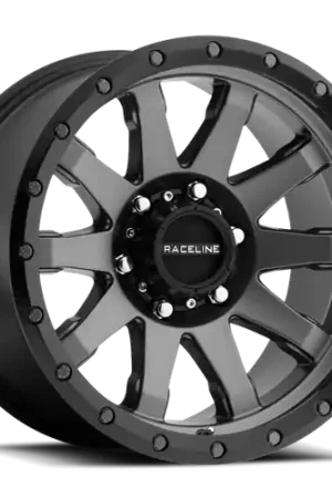 Raceline 934G Clutch 17x9in / 8x170 BP / -12mm Offset / 130.81mm Bore - Gunmetal Wheel Weekend Sale