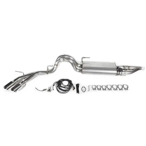Free Delivery Roush Active Cat-Back Exhaust (Polished Tips - Side Exit) for 2015-2023 F-150 2.7L / 3.3L / 3.5L / 5.0L (excludes Raptor) - 422104