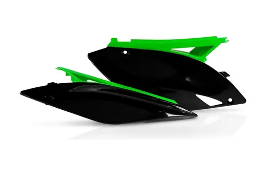 Buy Today Acerbis 09-12 Kawasaki KX250F/ KX450F Side Panels - Black/Green
