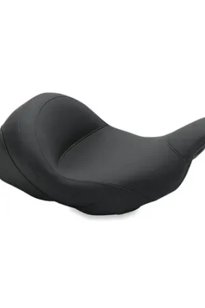 Order Now Mustang Motorcycle 08-21 Harley Davidson Electra Glide Std, Rd Glide, Rd King, Str Glide Lowdown Solo Seat - Black