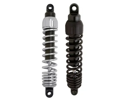Fresh Stock Progressive Harley 444 Series Shocks 12.5in - Chrome