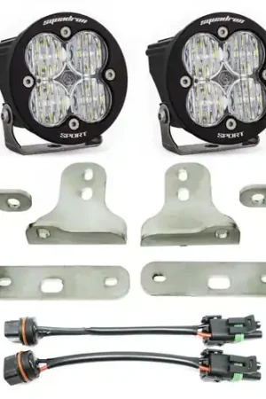 Baja Designs 2018 Wrangler JL Squadron Sport Series Fog Pocket Kit - 447066 Wholesale