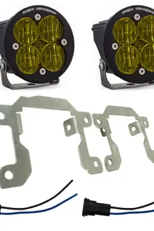 Baja Designs Ford/Subaru SAE Squadron Fog Light Pocket Kit - Amber - 447725 Hot Deal