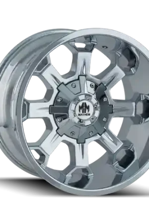 Time-Limited Mayhem 8105 Combat 17x9 / 8x165.1 BP / 18mm Offset / 130.8mm Hub Chrome Wheel