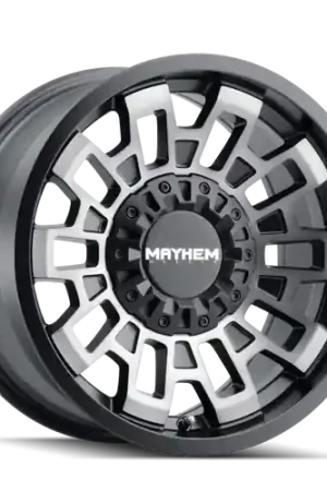 Flash Sale Mayhem 8113 Cortex 20x9 / 8x170 BP / 0mm Offset / 125.2mm Hub Matte Black w/ Dark Tint Wheel