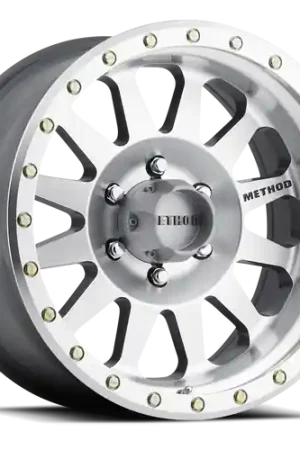 Method Race Wheels | MR304 Double Standard | MACHINED / CLEAR COAT | 17x8.5 | 0 Offset | 4.75 Backspacing | 8x170 | MR30478587300 Mega Sale