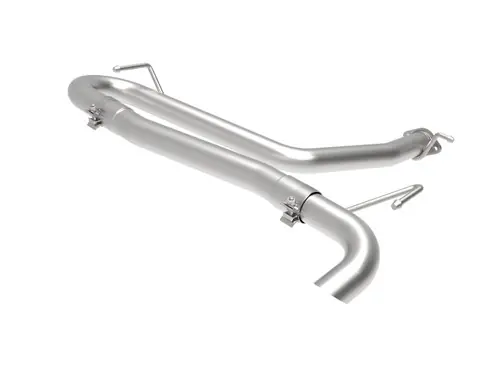 aFe Takeda 2-1/2in 304 SS Axle-Back Exhaust (No Muffler) 18-21 Hyundai Kona L4 1.6L (t) - 49-37017NM Final Sale