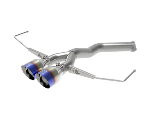 aFe Takeda 3in-2.5in 304 SS Axle-Back Exhaust w/Blue Flame Tip 19-20 Hyundai Veloster I4-1.6L(t) - 49-37012-L Exclusive Offer