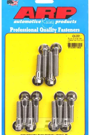 ARP Buick 215 SS Hex Intake Manifold Bolt Kit - 424-2001 Top Rated