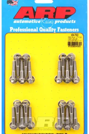 ARP Chevy LT1 6.2L Valve Cover Hex Stainless Steel Bolt Kit - Durable Engine Fasteners Factory Price