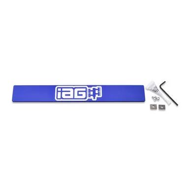 Grab Now IAG Performance Stealth Mount Tag Delete For 2008-14 Subaru WRX & STI (Blue Finish)