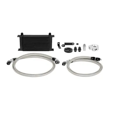 Certified Mishimoto 08-14 Subaru WRX Oil Cooler Kit - Black