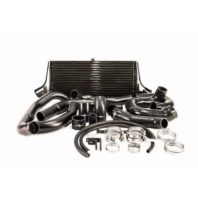 Process West Front Mount Intercooler For 2008-14 Subaru STI (Black Finish) Sale