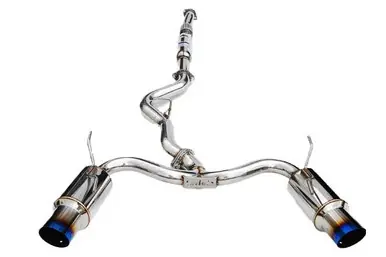 Invidia 08-11 STi Hatch / 11 WRX Hatch Dual N1 Single Layer Titanium Tipped Cat-back Exhaust Best Price
