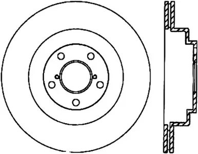 Stoptech 06-07 WRX / 05-08 LGT Rear CRYO-STOP Rotor Hot Picks