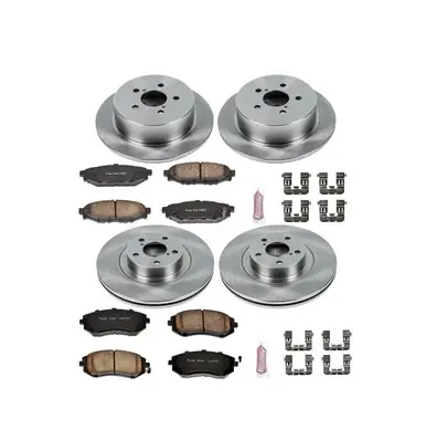 Last Chance Power Stop 06-09 Subaru Legacy Front & Rear Autospecialty Brake Kit
