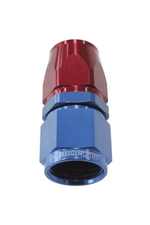 Aeroflow 200/570 Series PTFE Staight Alloy Hose End -4AN - Black Time-Limited