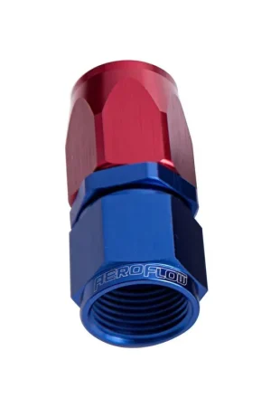 Aeroflow -4AN Taper Series Straight Hose End - Black Time-Limited