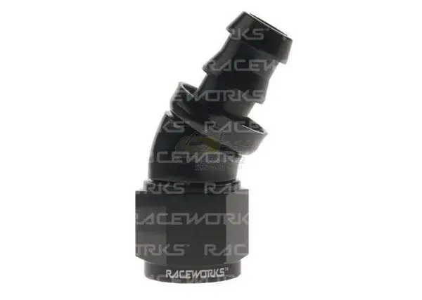 Raceworks Push Lok Hose Fitting AN-12 30 Deg Trusted Brand